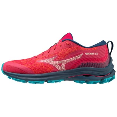 Zapatillas Para Correr Mizuno WAVE Rider GTX Mujer Coral / Turquesa Oscuro - Chile M810ZKXHTM
